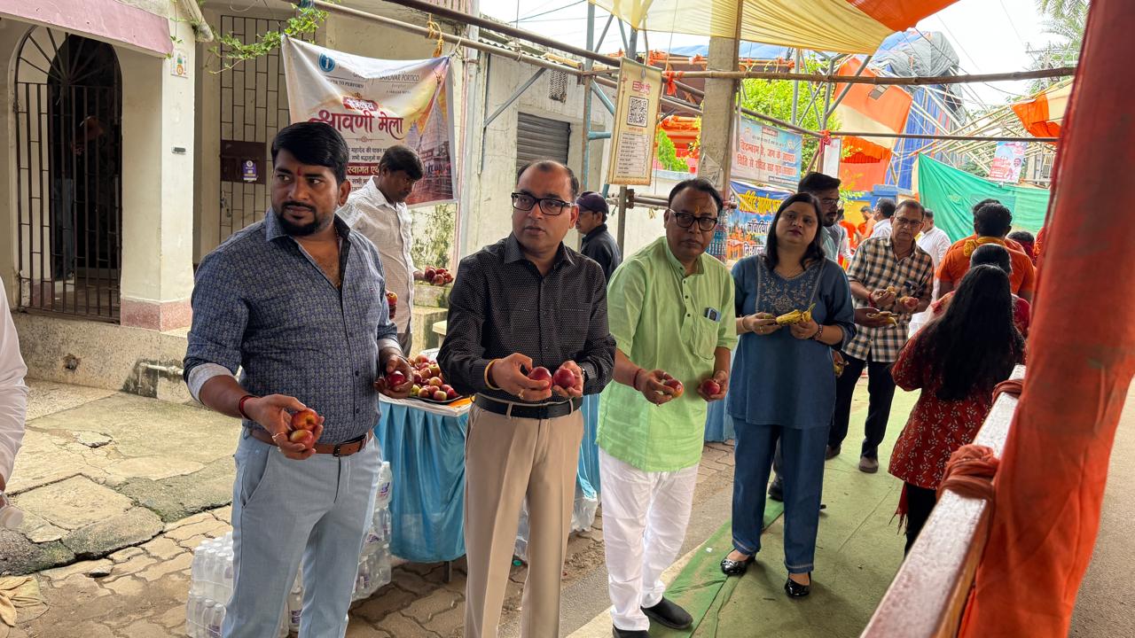 Kanwar Yatra Seva — Ishaan Sarovar Portico, Deoghar