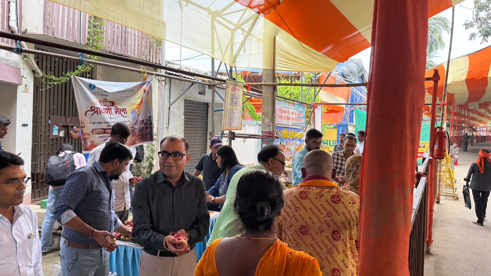 Kanwar Yatra Seva — Ishaan Sarovar Portico, Deoghar