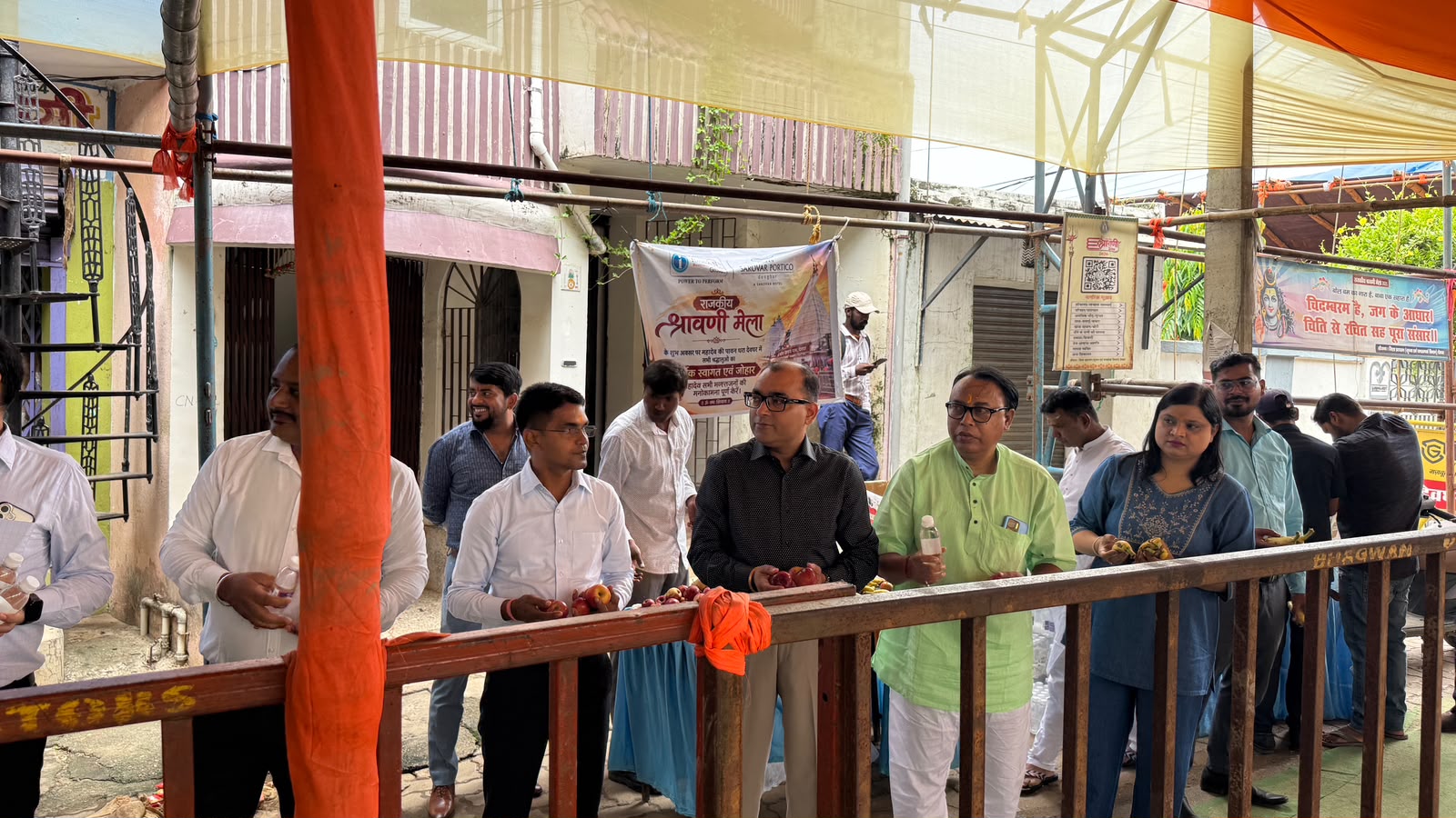 Kanwar Yatra Seva — Ishaan Sarovar Portico, Deoghar